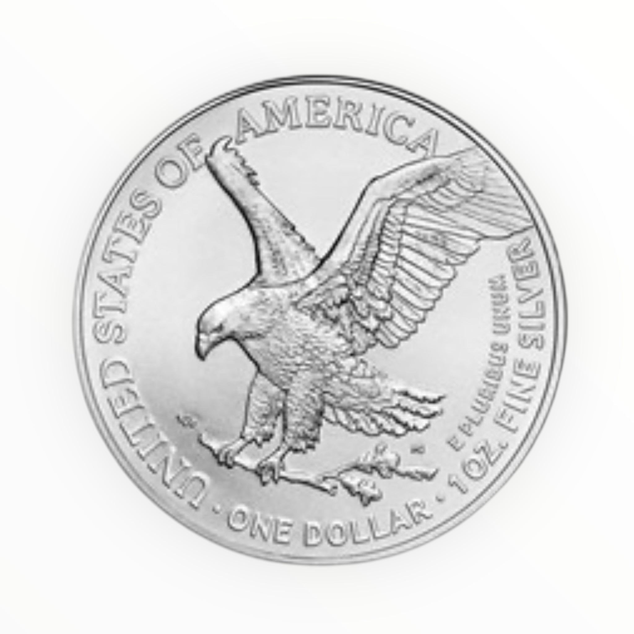 2021 1 oz American Silver Eagle Coin BU (Type 2)