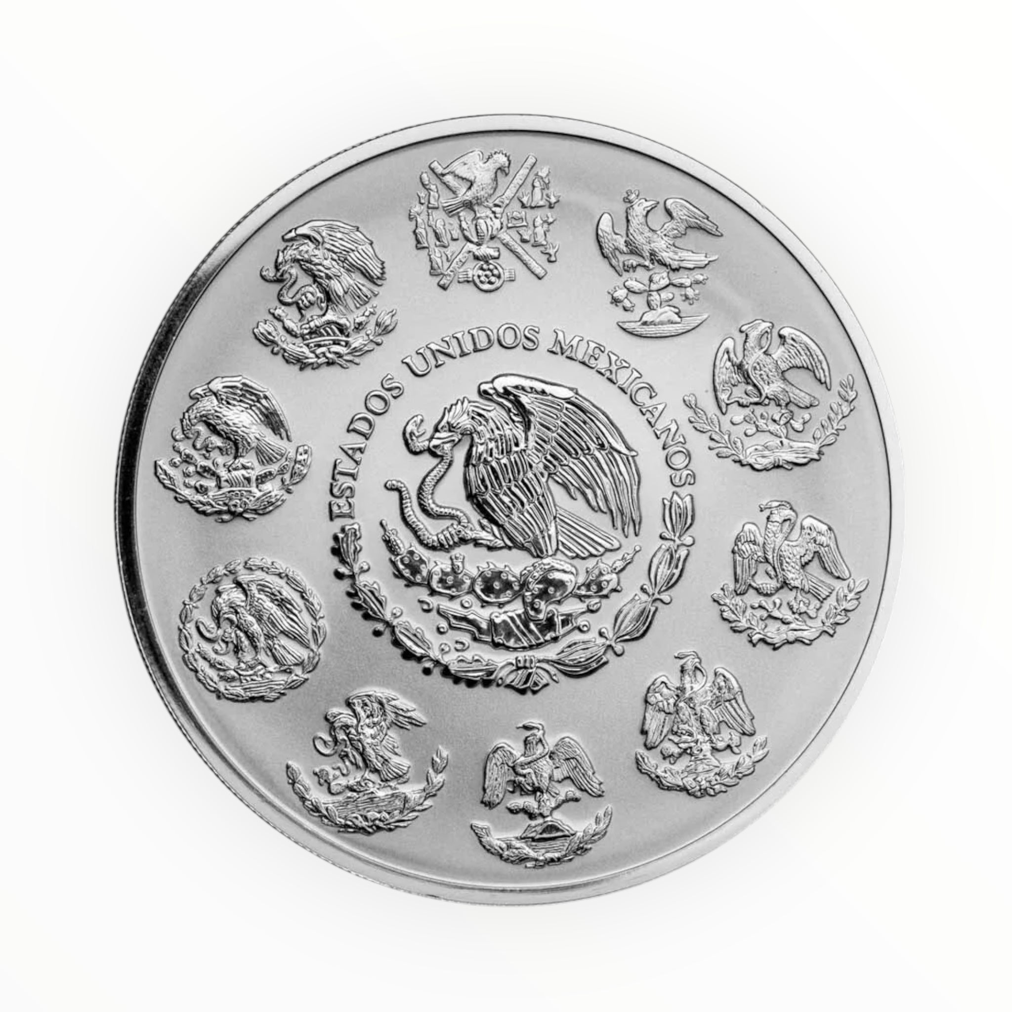 2024 Mexico 5 oz Silver Reverse Proof Libertad (In Capsule)