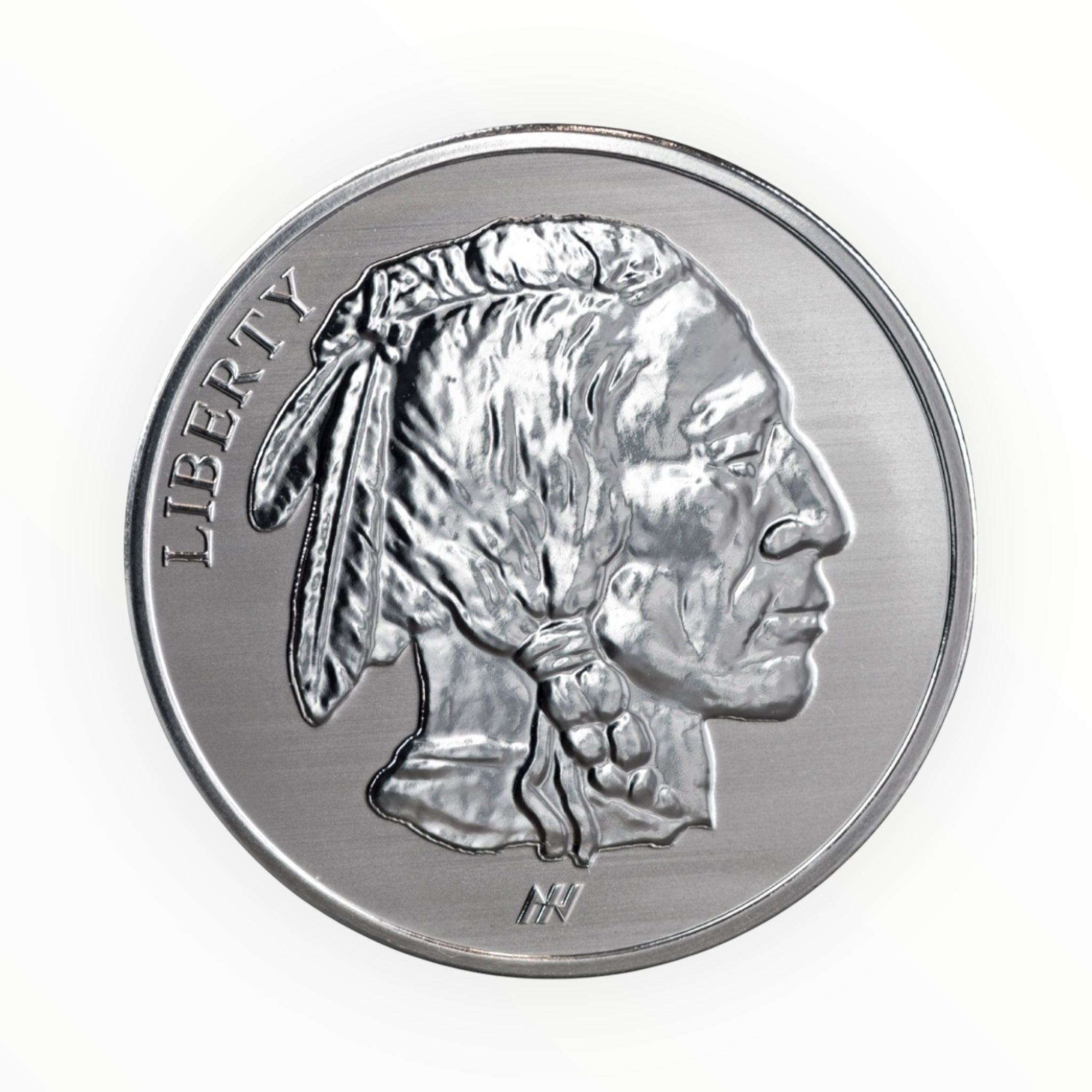 1 oz Asahi Mint Silver Round - Reverse Proof Buffalo